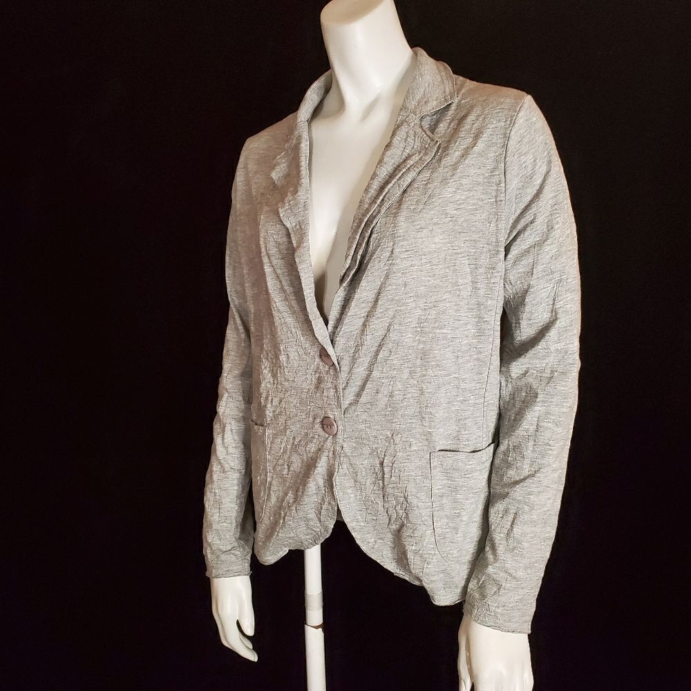 Zara Woman Gray Lightweight Blazer (M)